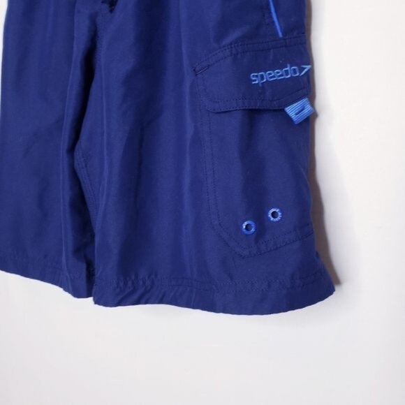 Speedo Blue Swim Trunks Shorts Men's Size Small - Picture 3 of 7